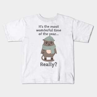 it's the most wonderful time of the day really? Kids T-Shirt